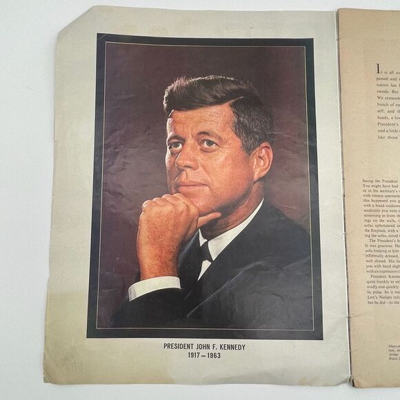 John F. Kennedy Life Magazine Memorial Edition President History Book Paperback - Picture 5 of 15